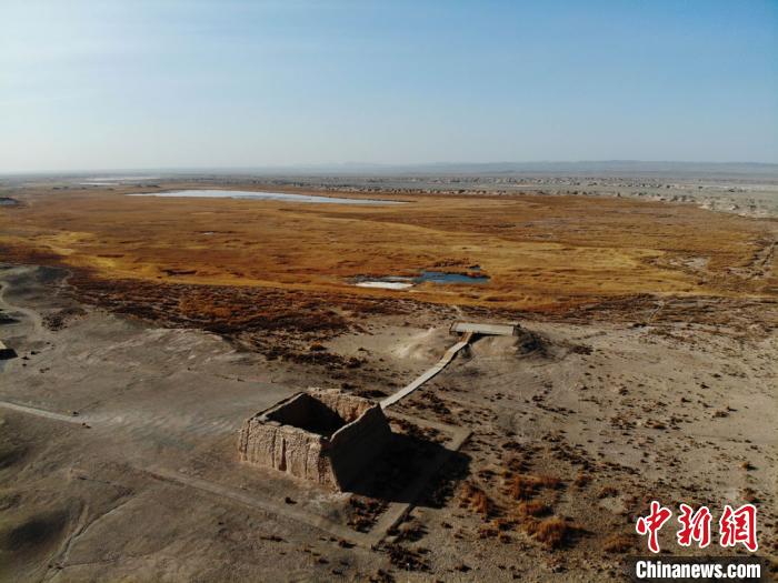 敦煌文化学院的实践教学点之一敦煌玉门关遗址。(资料图) 杨艳敏 摄