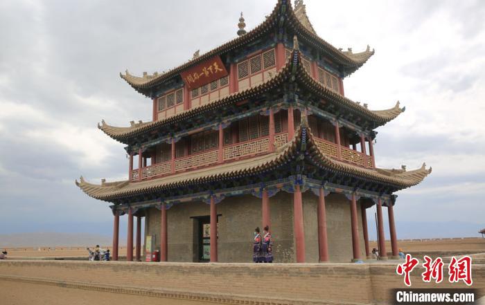 嘉峪关关城景区古今贯穿：“云上”畅享，“线下”慢游