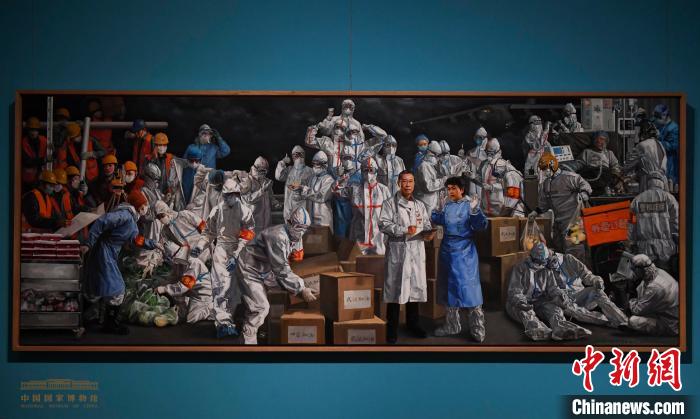 展厅现场 余冠辰 摄