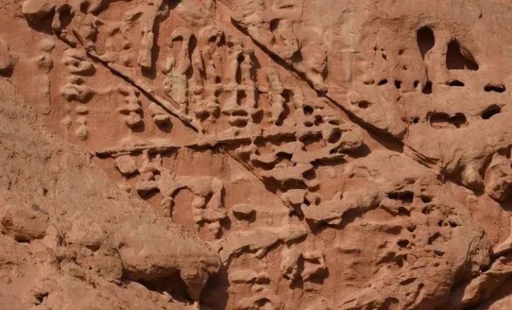 白银野麻滩岩画&nbsp;图片来自白银文旅