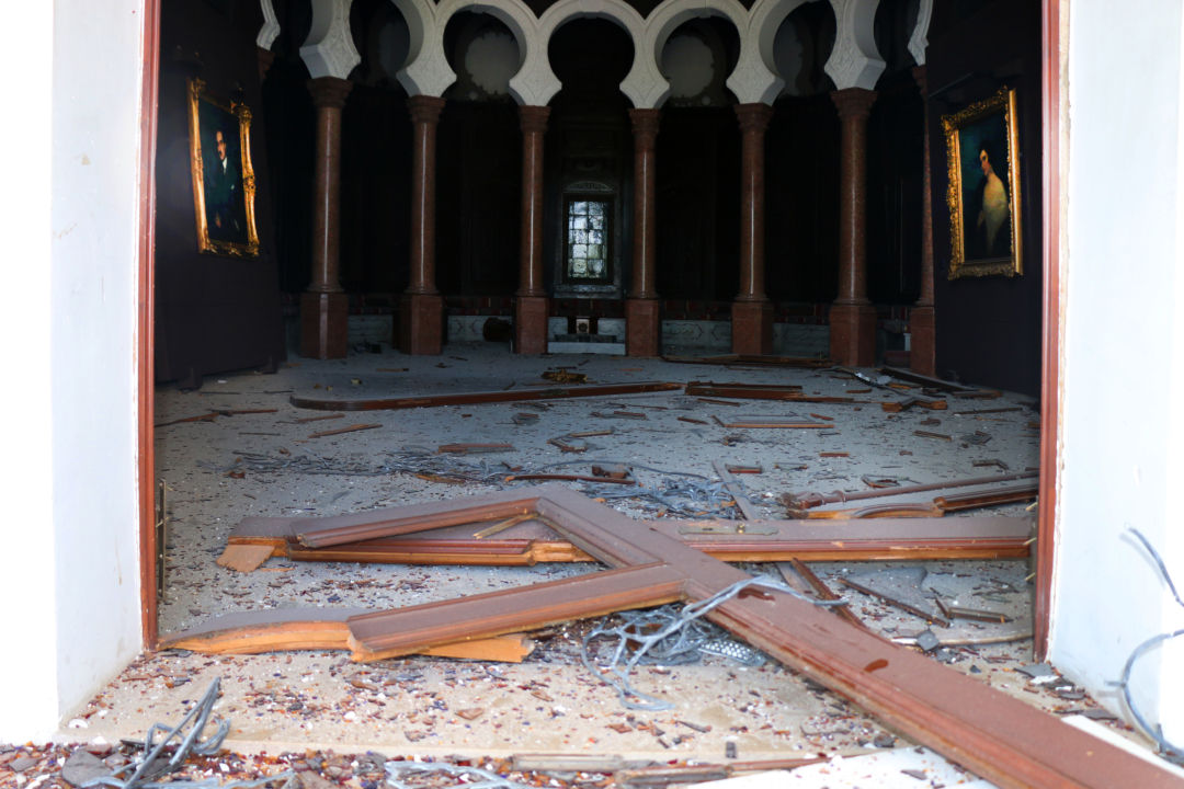 在贝鲁特港口爆炸中遭受重创的苏尔索克博物馆