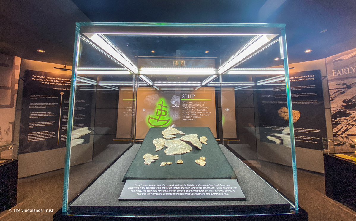 杯子碎片出现在文德兰达博物馆的最新特展中