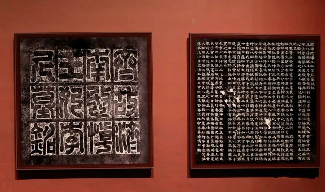 第三展厅“泱泱文明”的展示