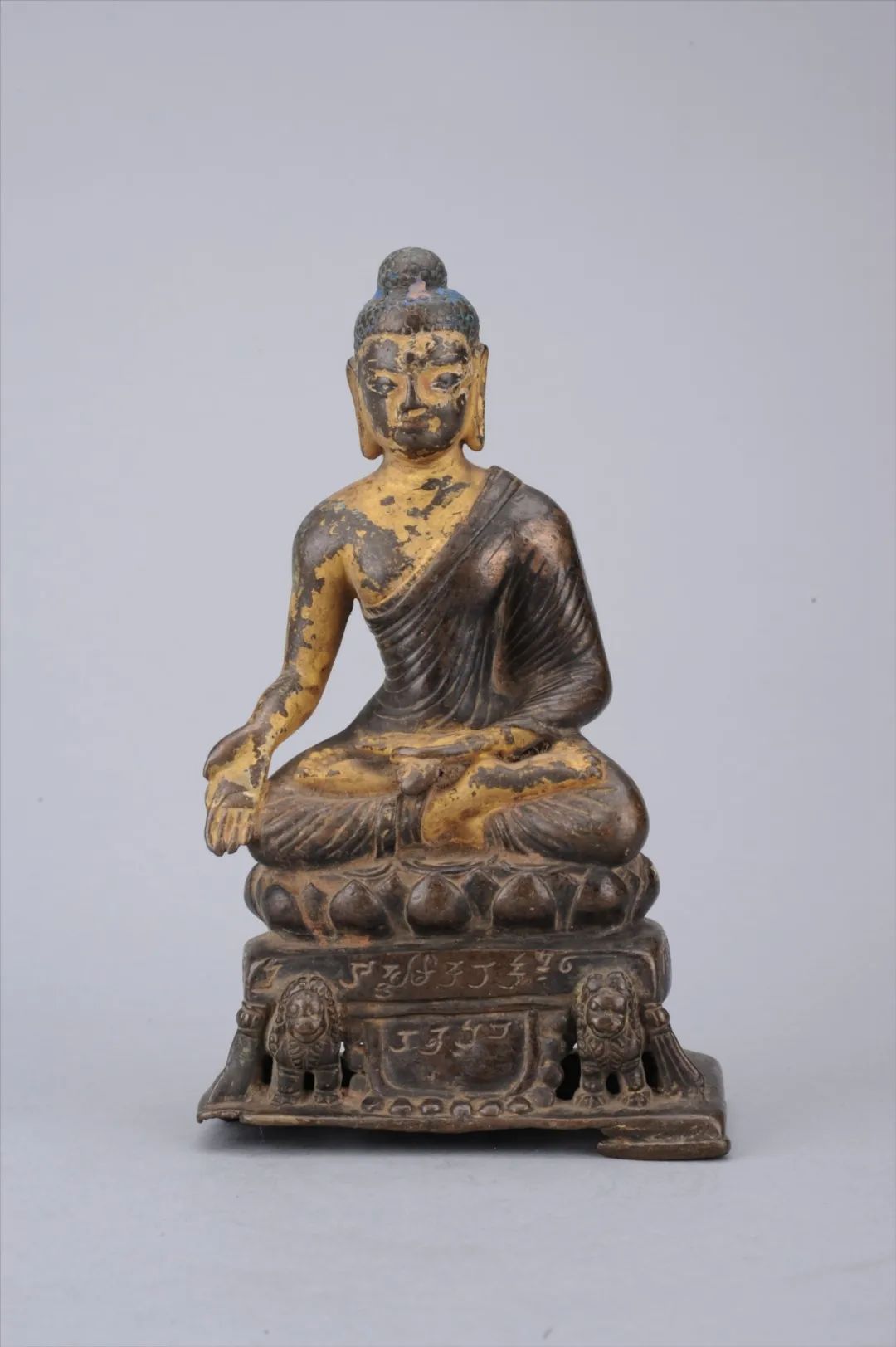 宝生佛铜像&nbsp;晚唐&nbsp;四川博物院