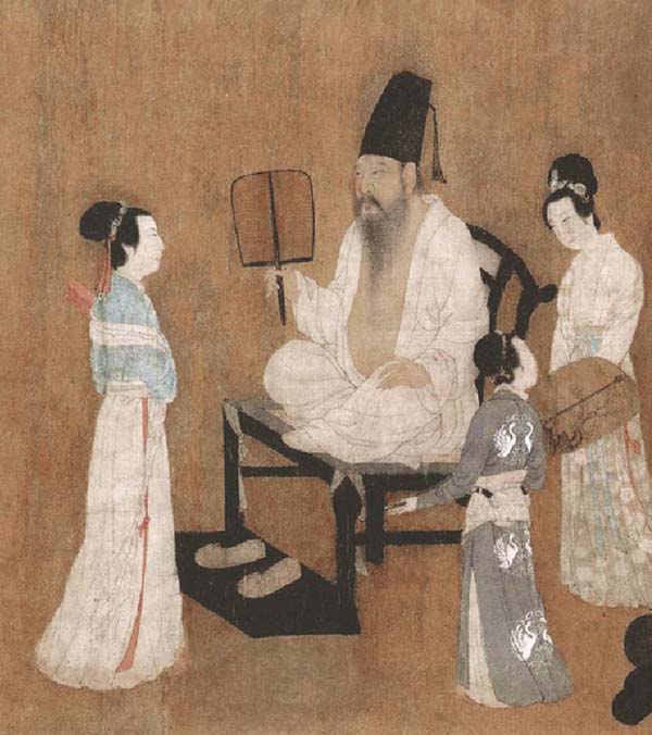 韩熙载夜宴图卷（局部）