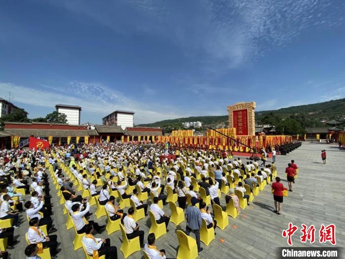 两岸线上线下致祭伏羲冀更多人探秘“根文化”