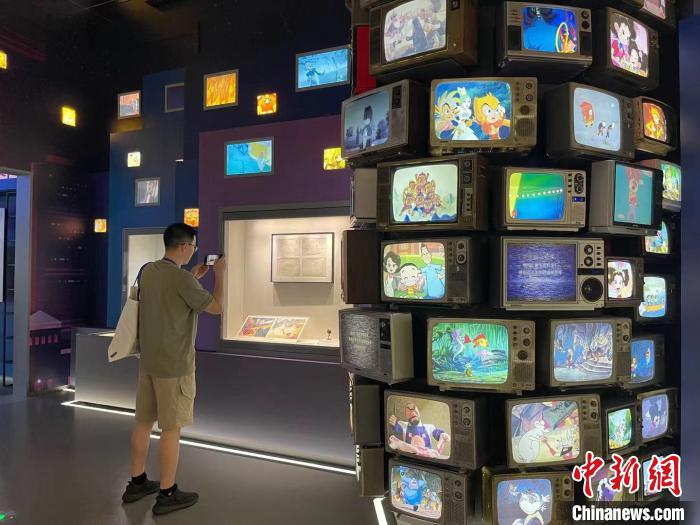 展览现场。　童笑雨 摄