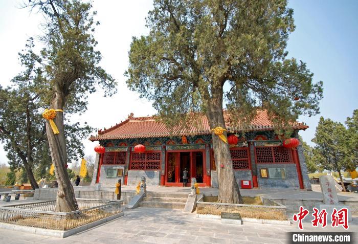 图为鹿邑县太清宫景区太极殿。　鹿邑县委宣传部供图